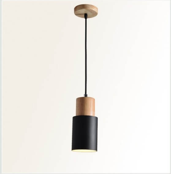 Cylinder Aluminum Pendant Light, E26, Five Colors, 120cm Cord, 100-240V