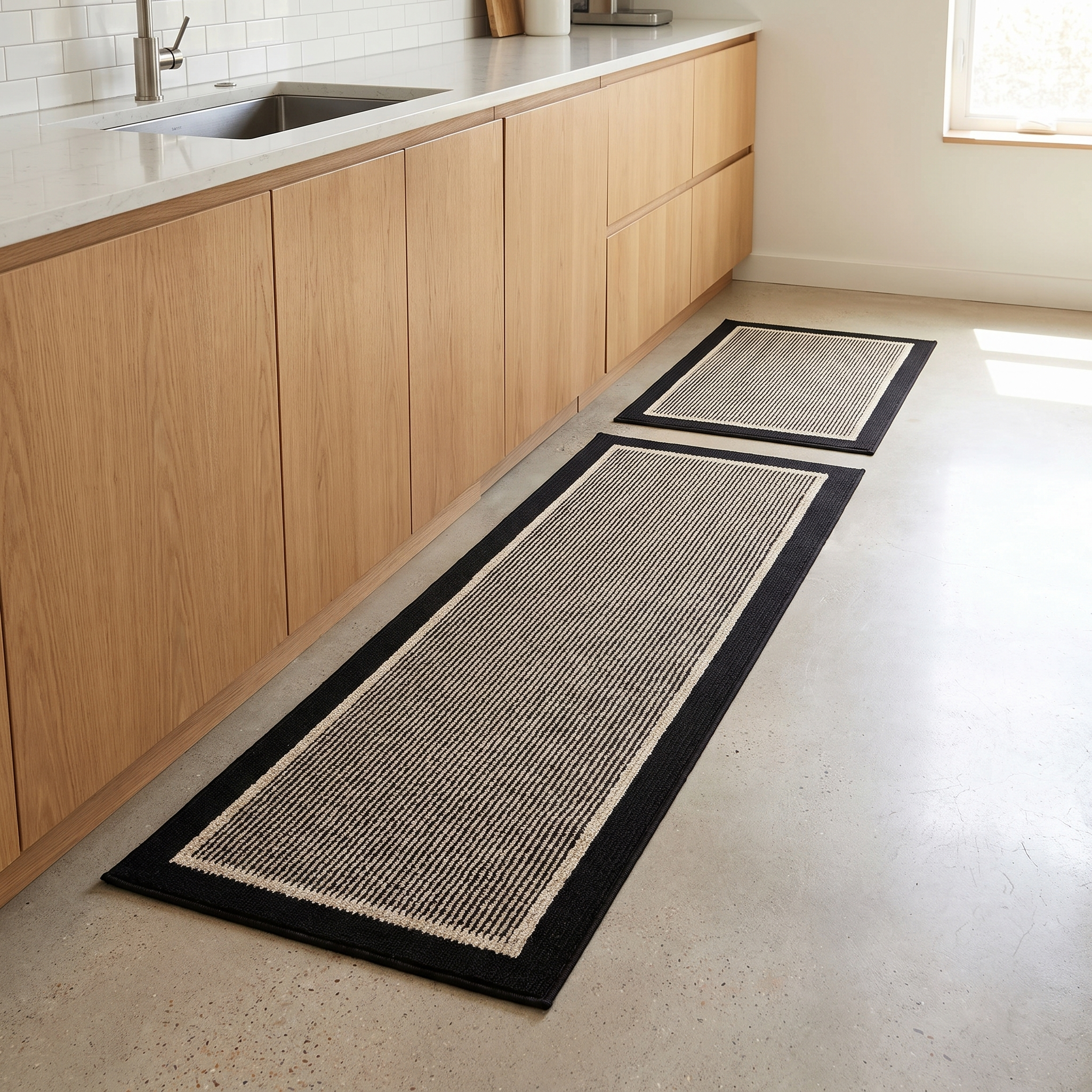 Anti-Slip Kitchen Mat, Polypropylene, Textured Finish
