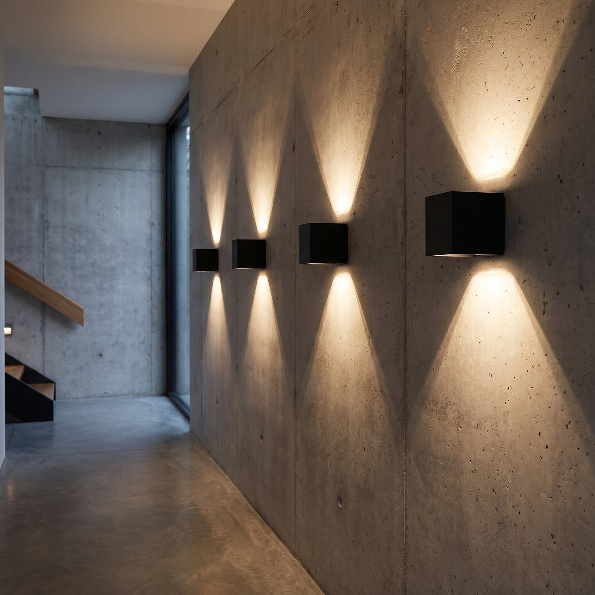 Adjustable Wall Light, 100° Panels, Hardwired or USB Rechargeable