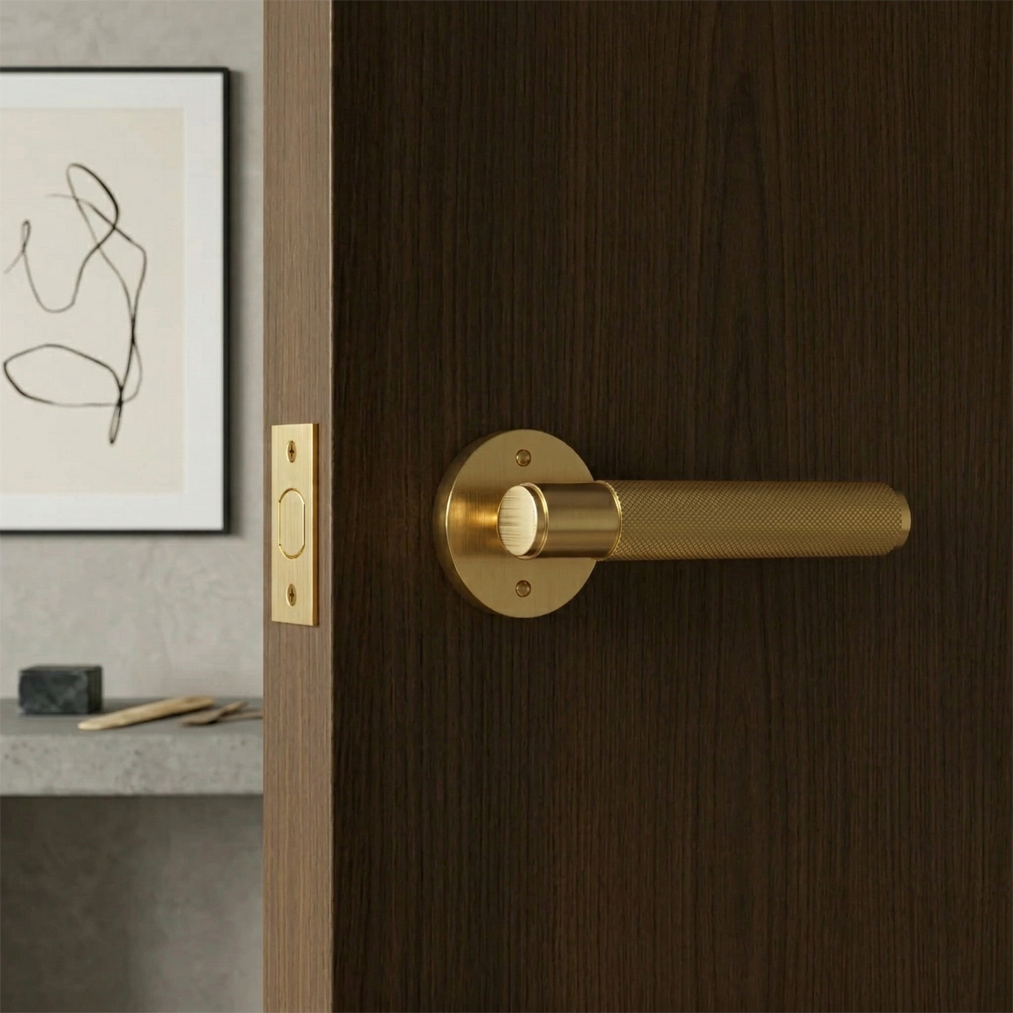 Brass Door Handle