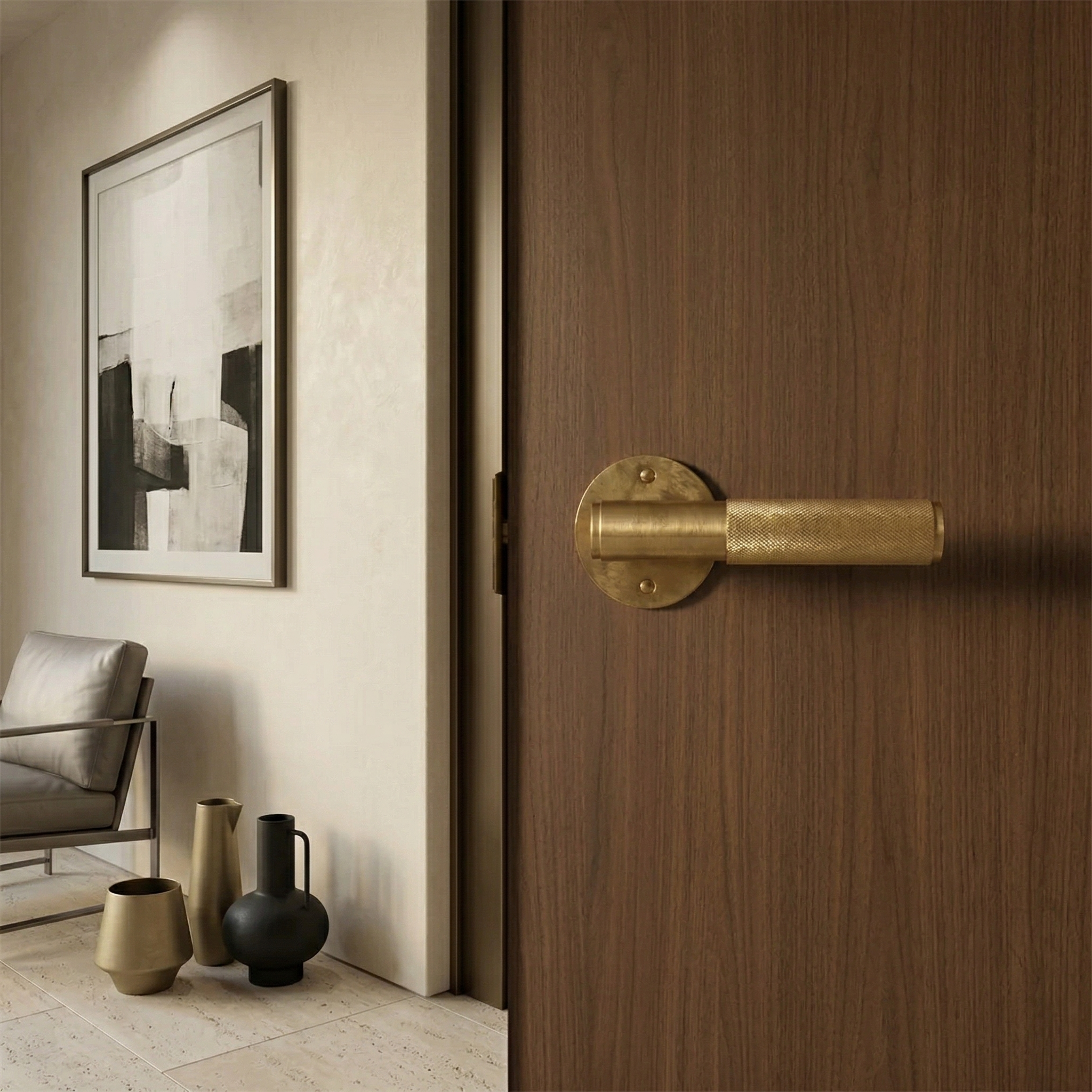 Brass Door Handle