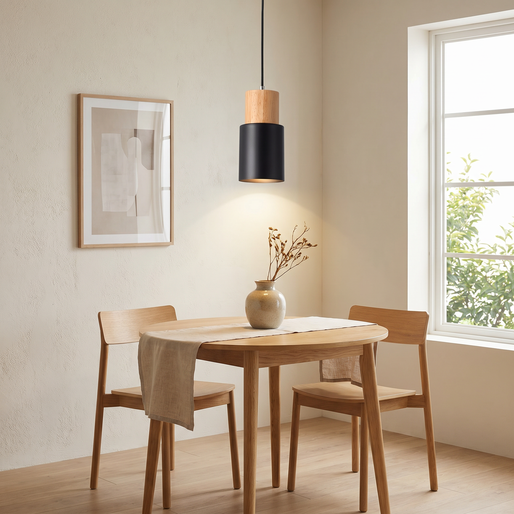 Cylinder Aluminum Pendant Light, E26, Five Colors, 120cm Cord, 100-240V