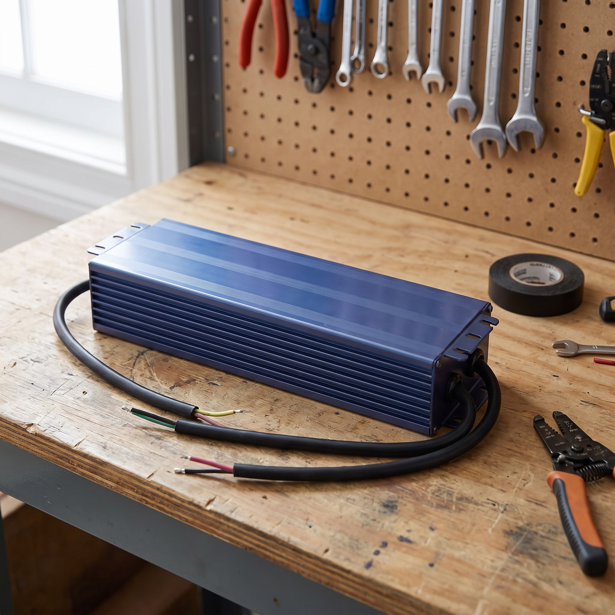 DC 24V Waterproof Power Transformer, IP67, 300W, AC 110V to 220V