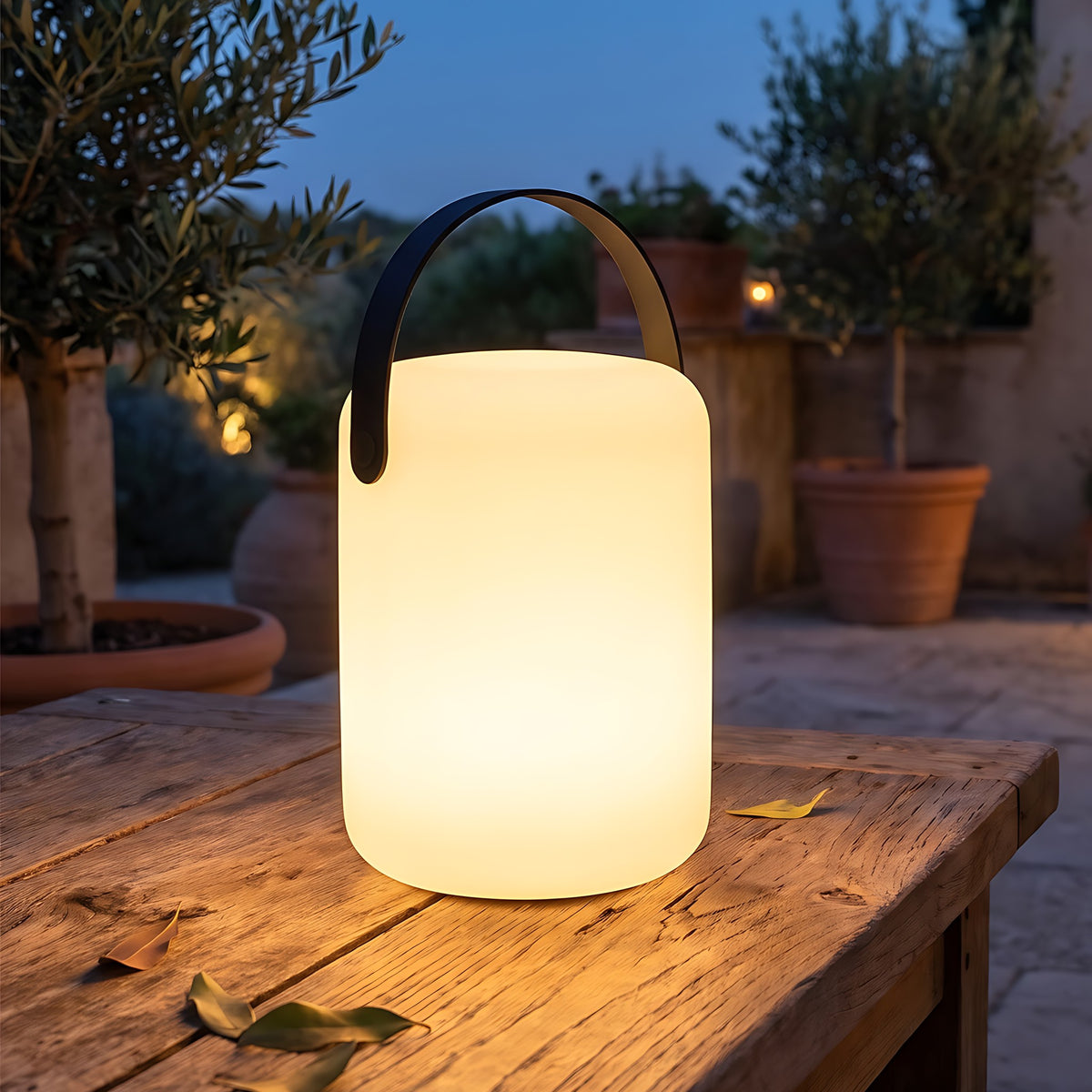 Cylinder Kari cordless table lamp