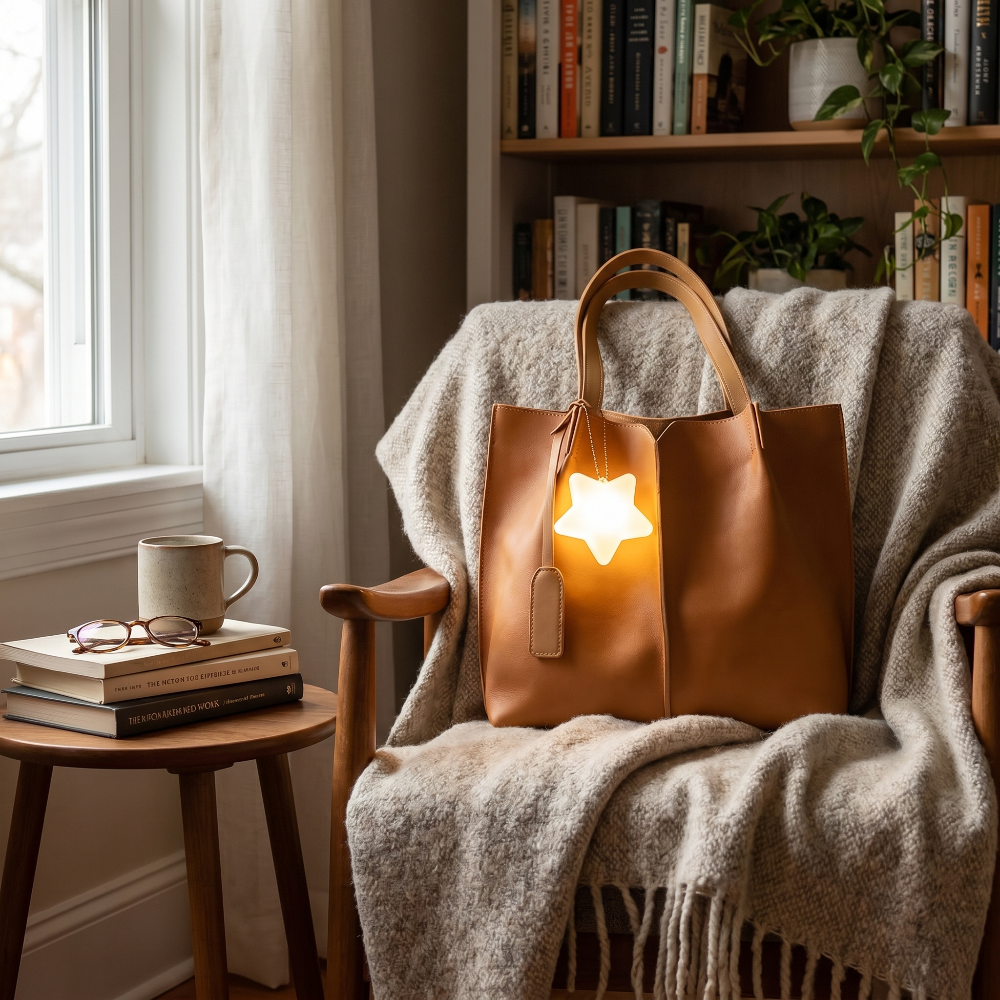 Purse Light, Touch Activated, Auto-Off, ABS, Battery or USB Rechargeable
