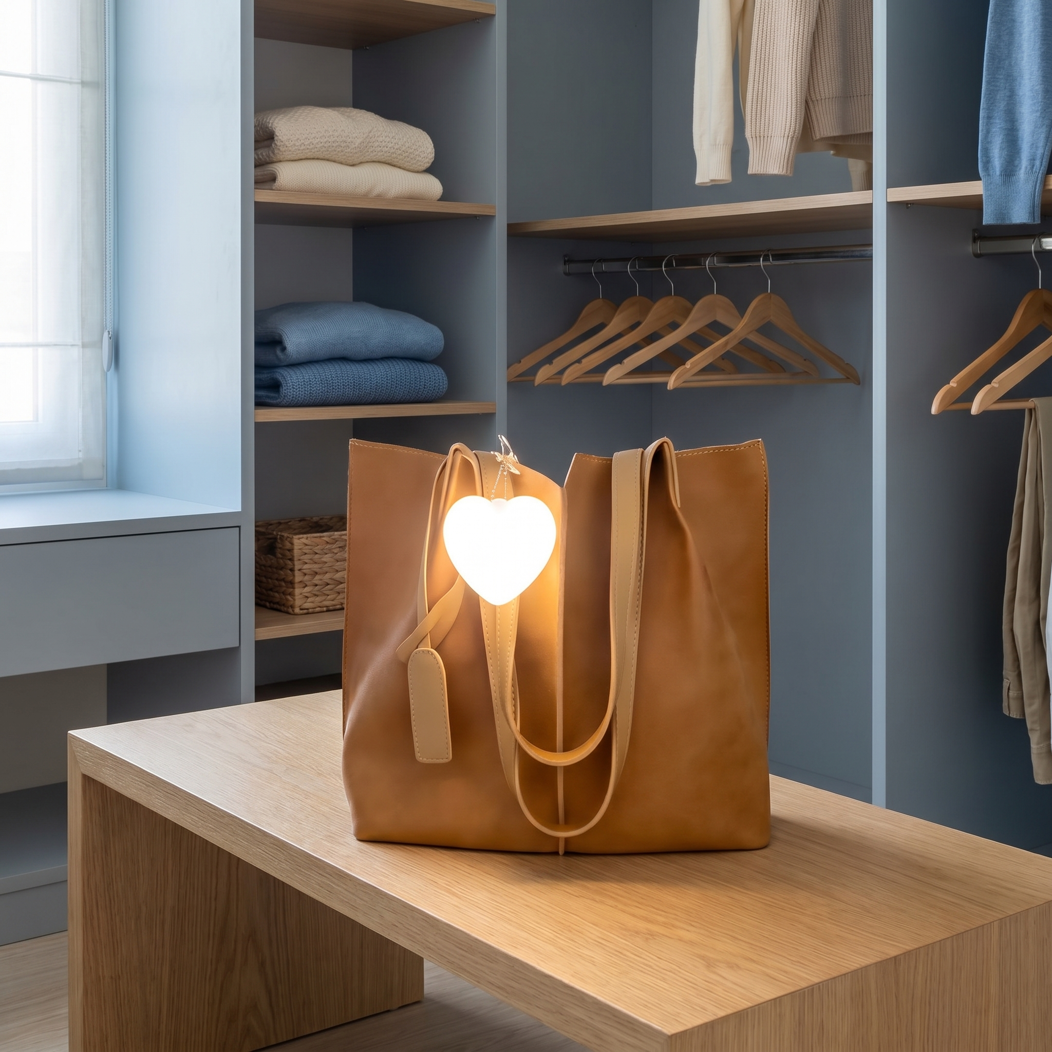 Purse Light, Touch Activated, Auto-Off, ABS, Battery or USB Rechargeable