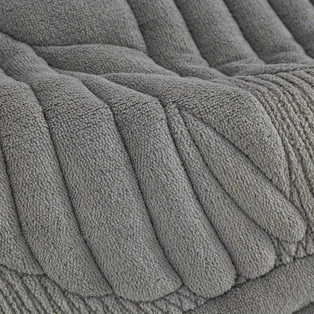 Verdant Leaf Recliner Cover, Anti-Slip Microfiber