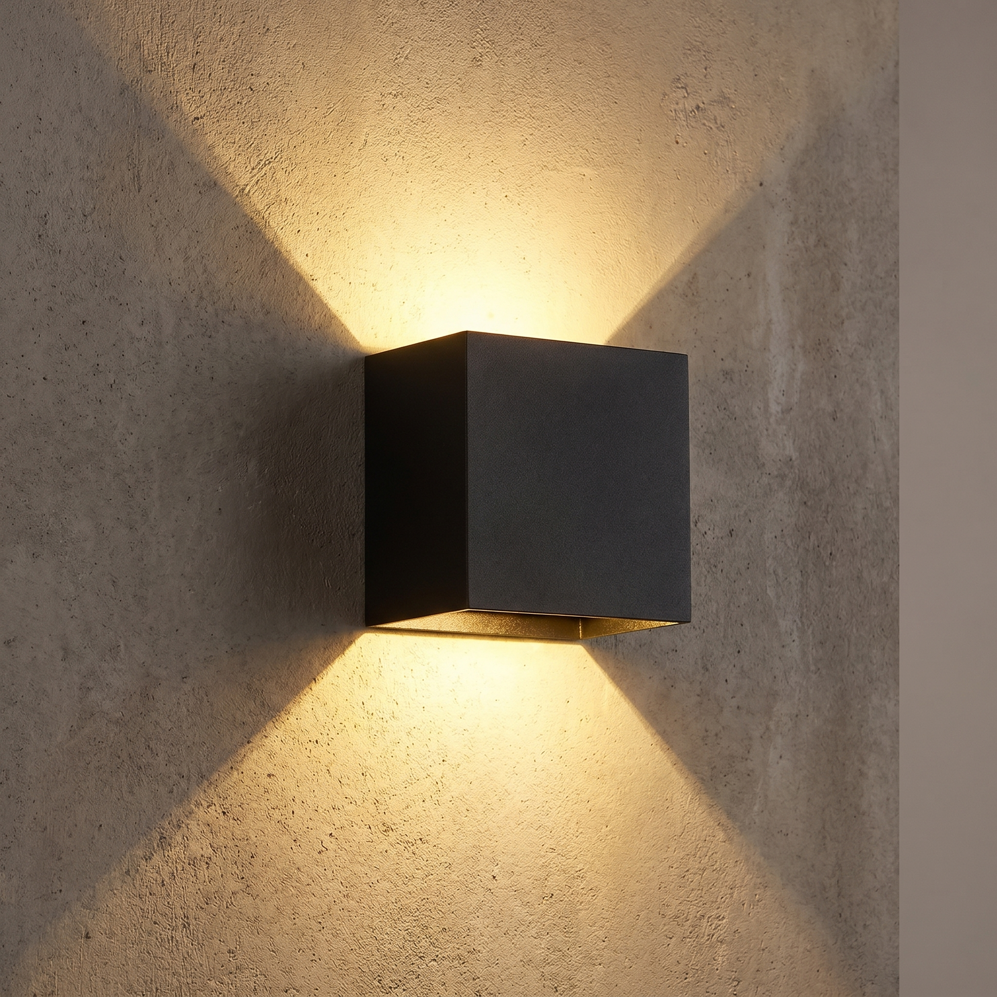 Wall Light, Hardwired LED, Aluminum and Acrylic, Warm or Cool White