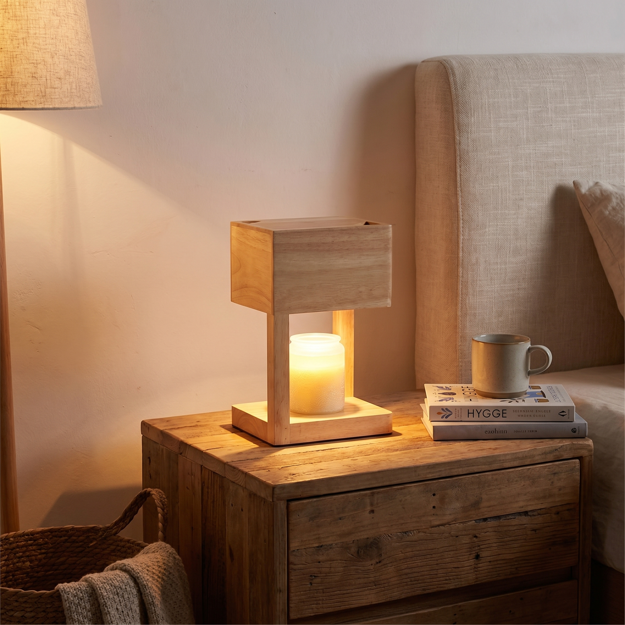 Wren Candle Warmer Table Lamp 01