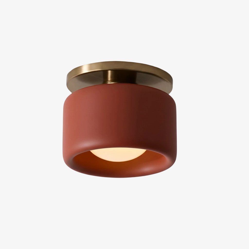 Cerova Porcelain Flush Mount Ceiling Light
