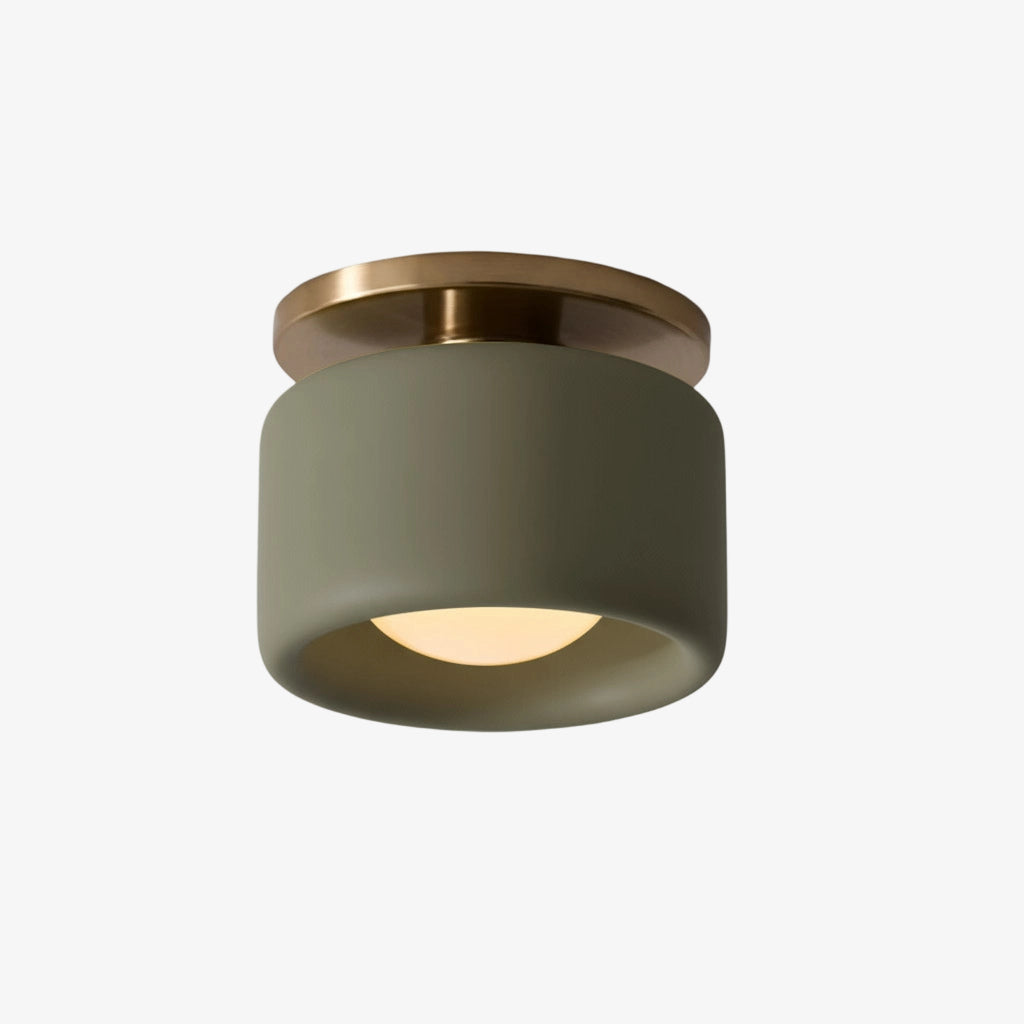 Cerova Porcelain Flush Mount Ceiling Light