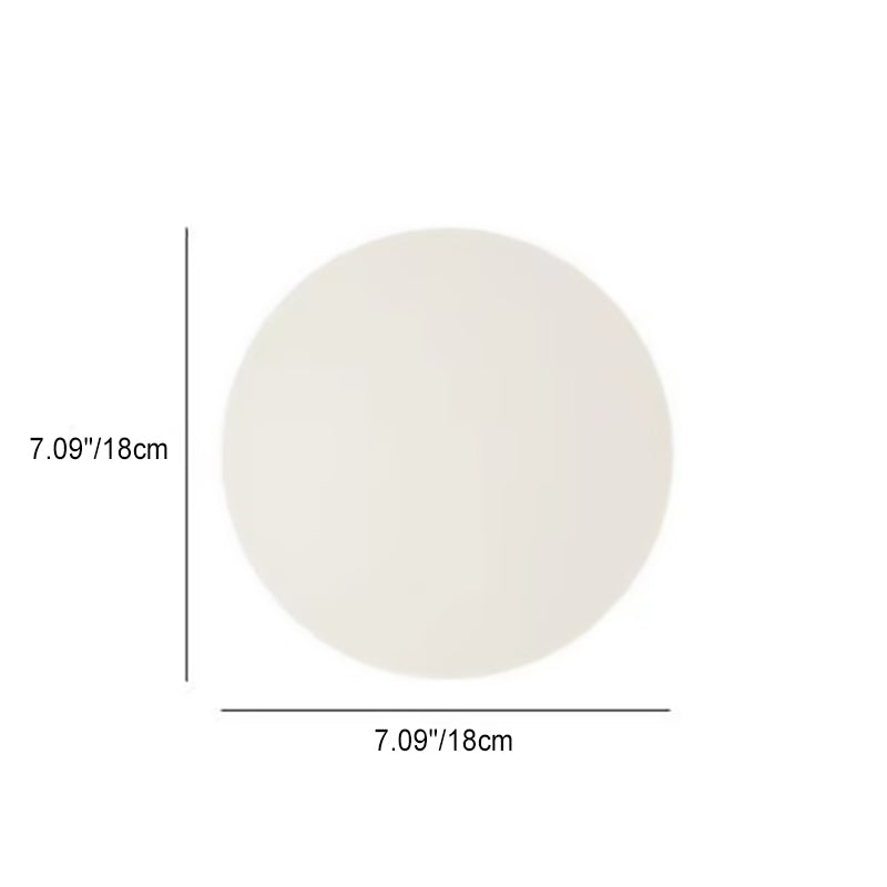 Glass Orb Wall Sconce, G9, White, Three Sizes, Hardwired, 100-240V
