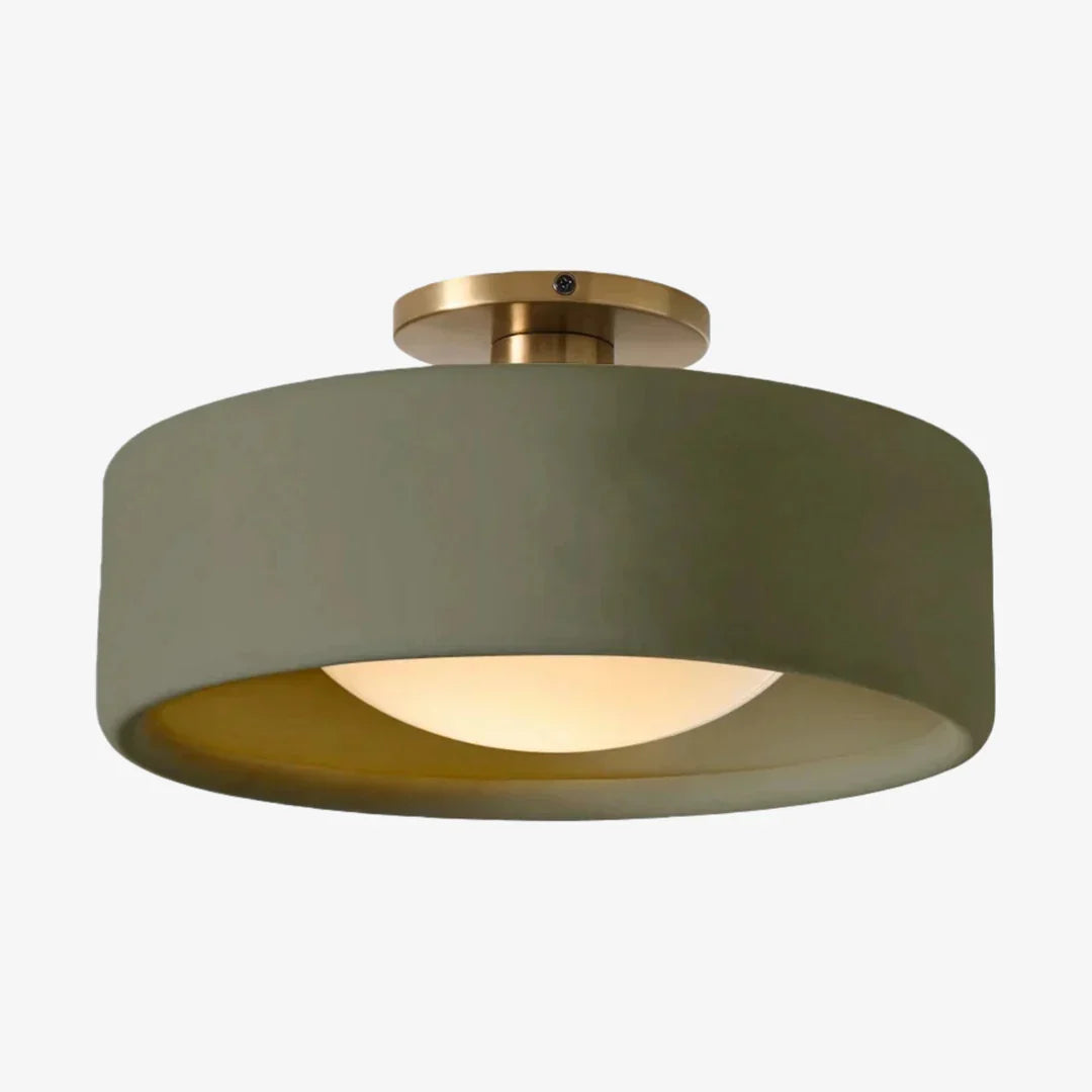 Cerova Porcelain Flush Mount Ceiling Light