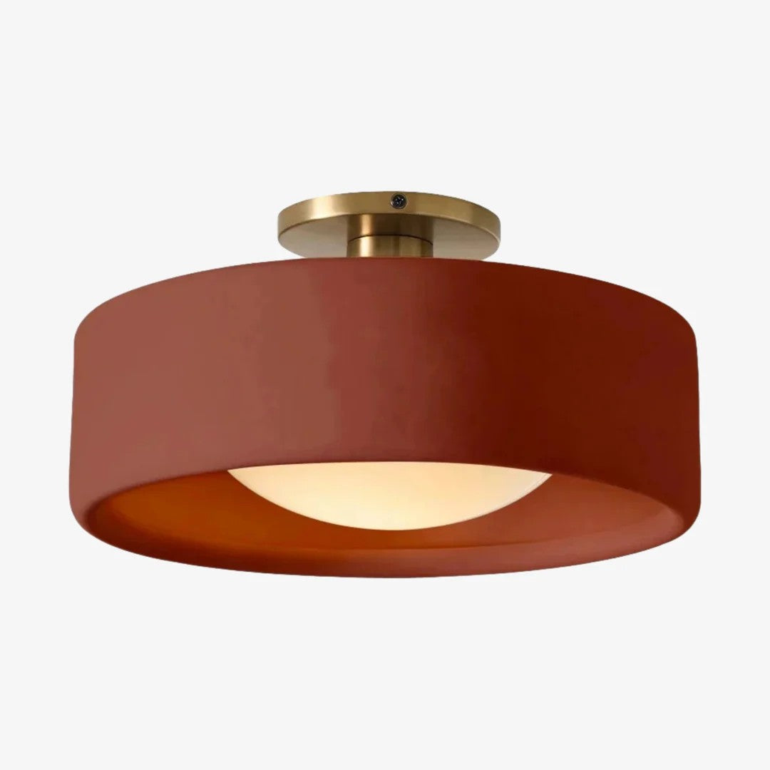 Cerova Porcelain Flush Mount Ceiling Light