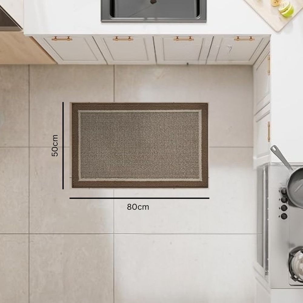 Anti-Slip Kitchen Mat, Polypropylene, Textured Finish