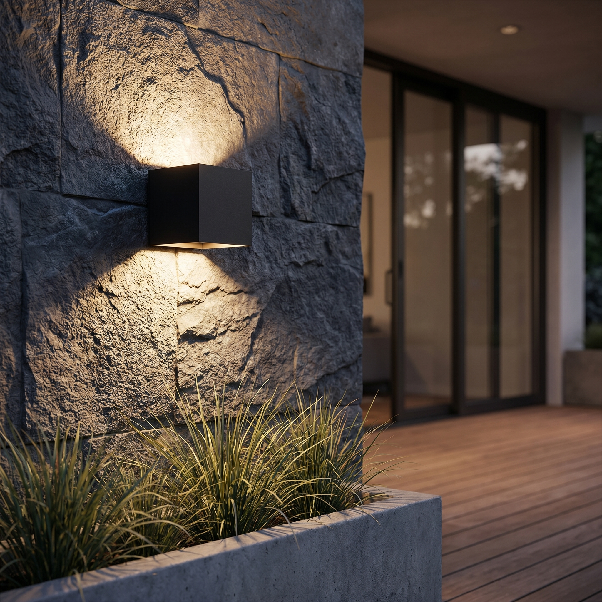 Adjustable Wall Light, 100° Panels, Hardwired or USB Rechargeable