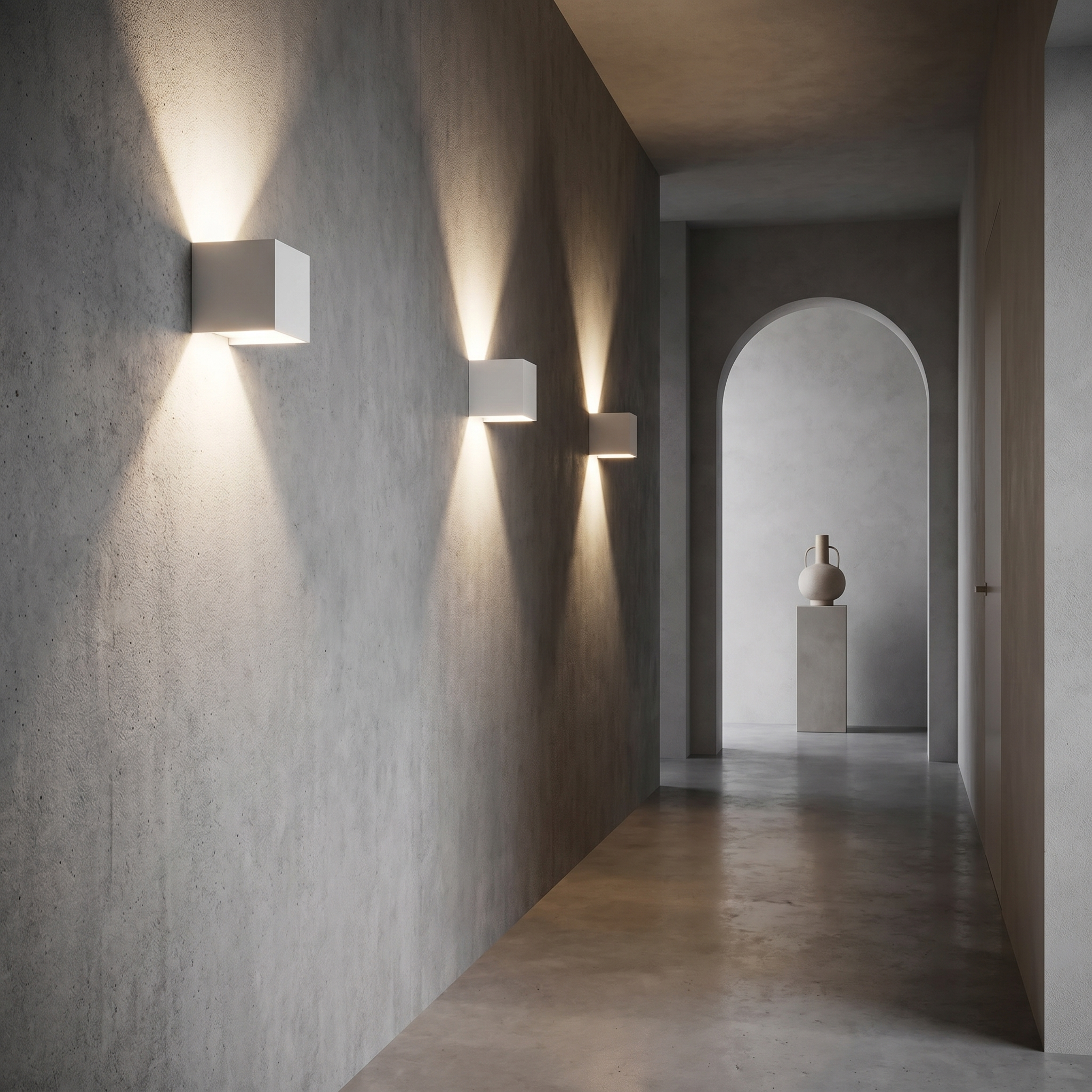 Adjustable Wall Light, 100° Panels, Hardwired or USB Rechargeable