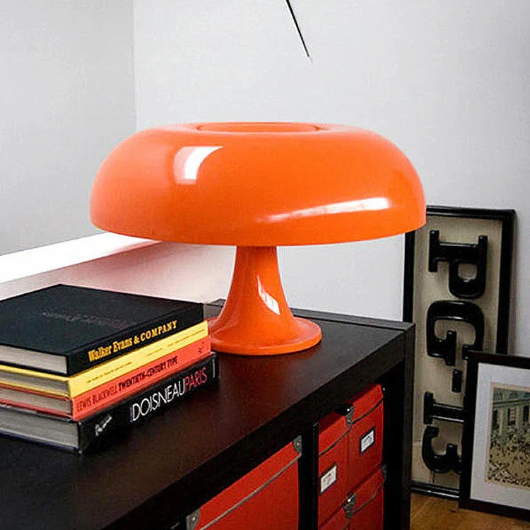 cleo retro mushroom table lamp 07