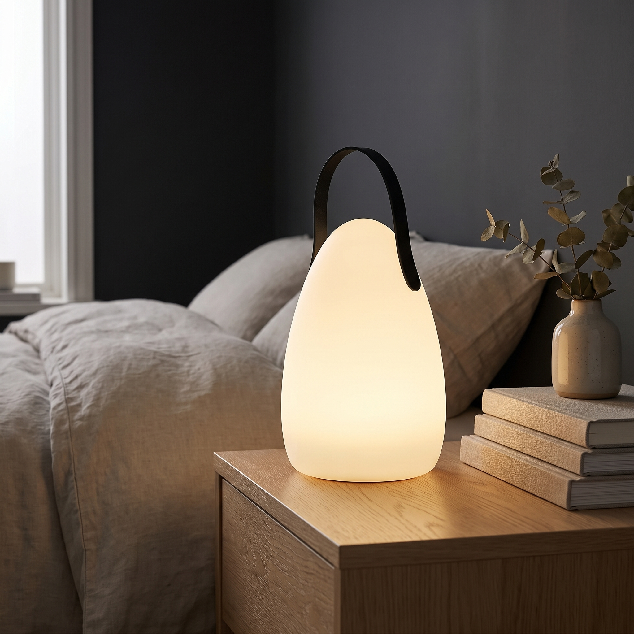 Cordless Waterproof Outdoor Lamp, Dimmable, 8 Colors