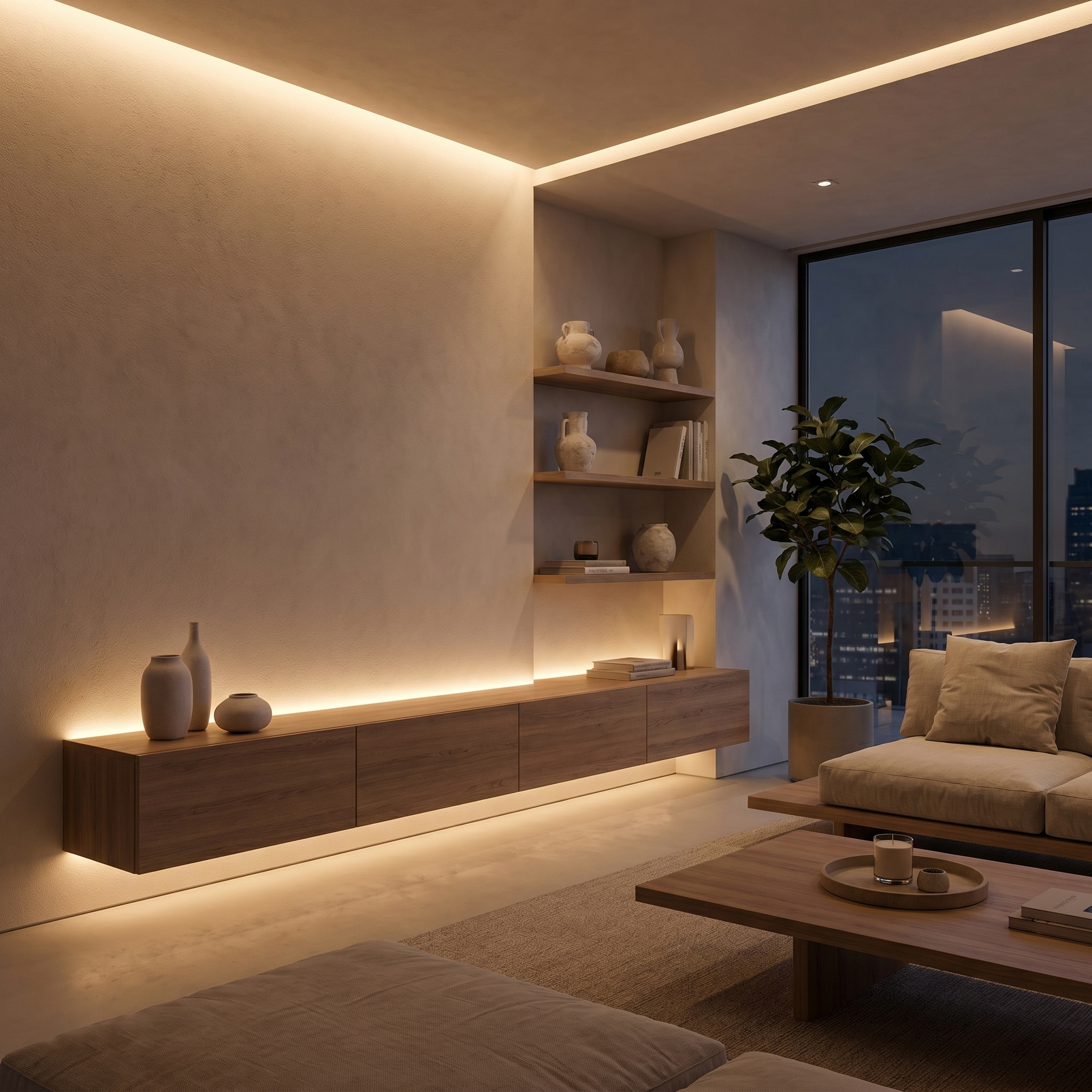 Motion LED Strip Light, IP65 Waterproof, Dimmable, Battery or USB
