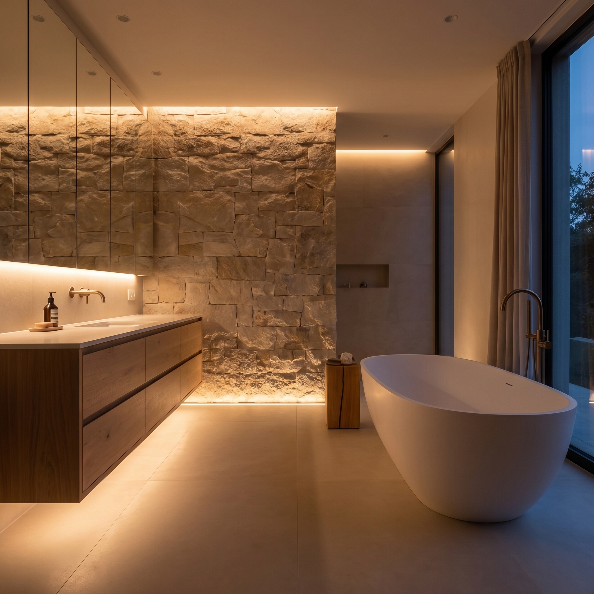 Motion LED Strip Light, IP65 Waterproof, Dimmable, Battery or USB