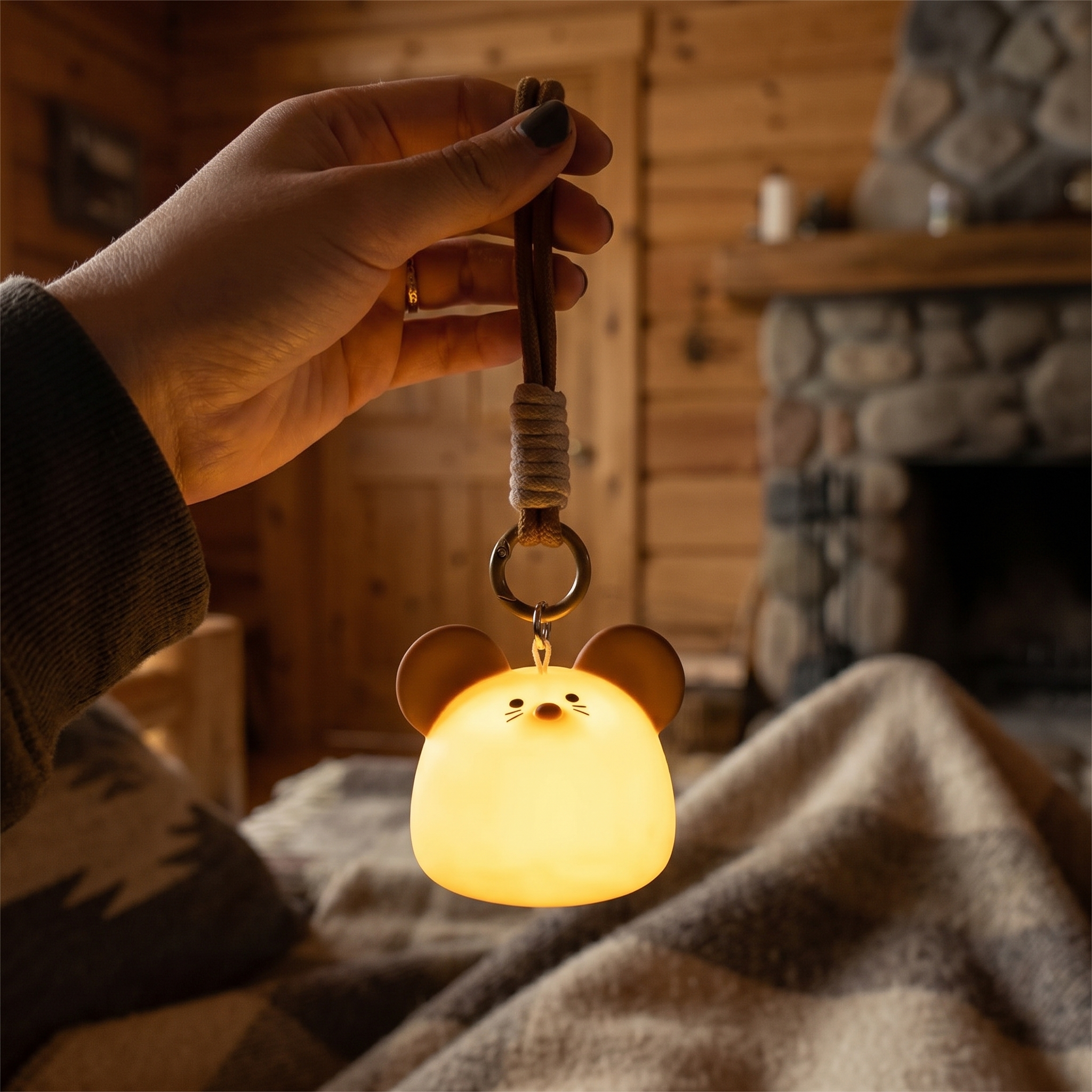 Purse Light, Touch Activated, Auto-Off, ABS, Battery or USB Rechargeable
