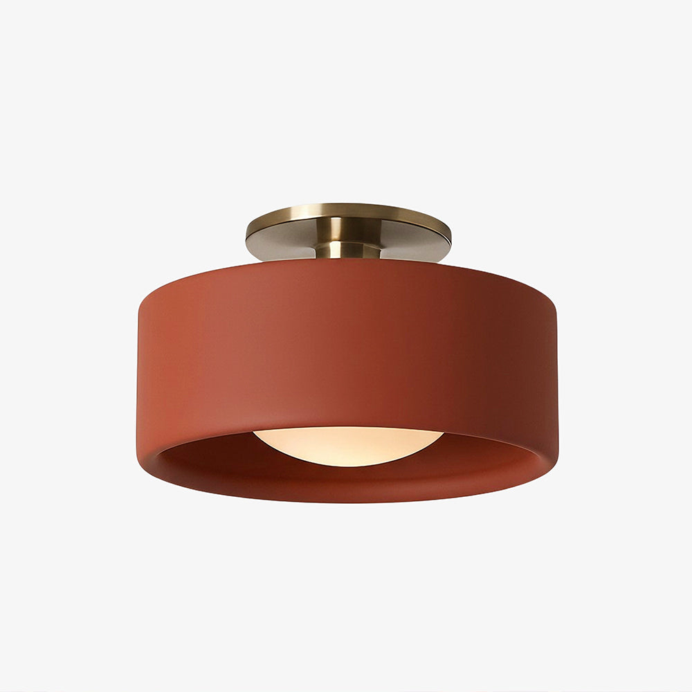 Cerova Porcelain Flush Mount Ceiling Light