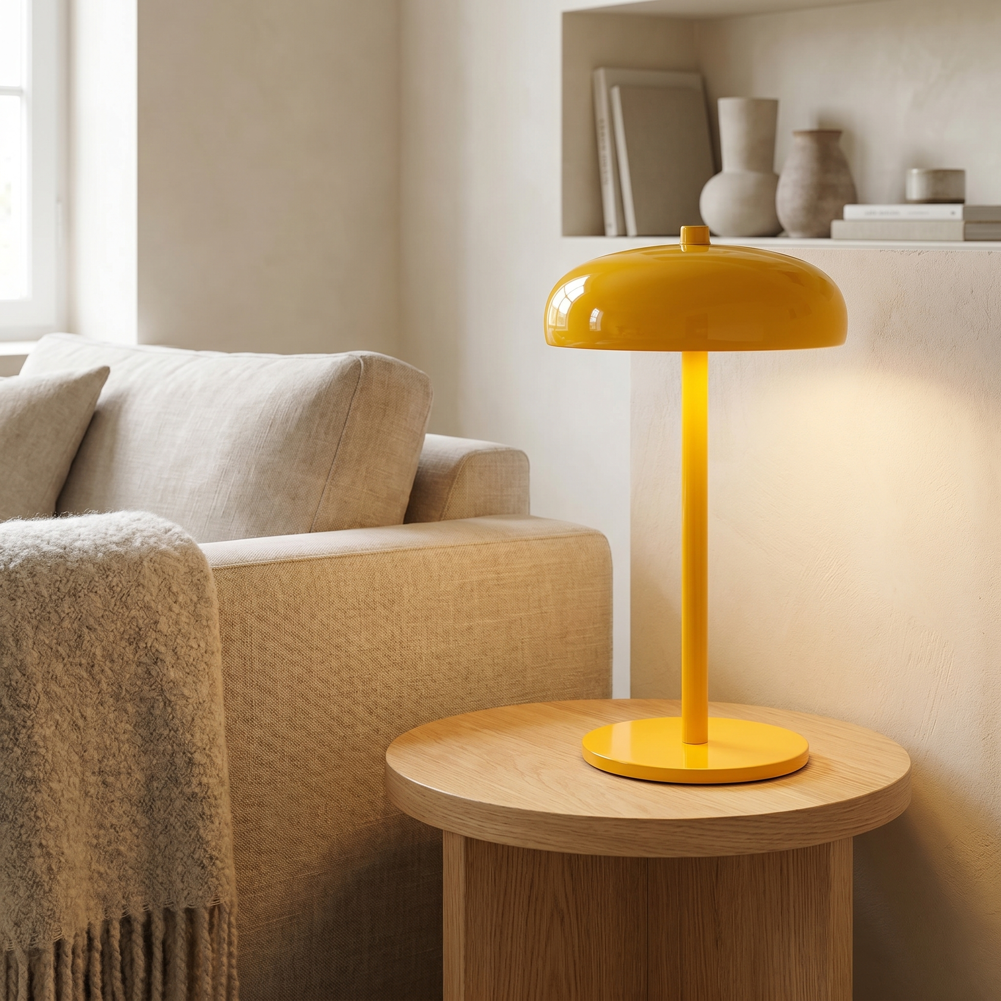 Rechargeable Iron Touch Lamp, 5000mAh, USB, Touch Dimmer, 2 Year Warranty