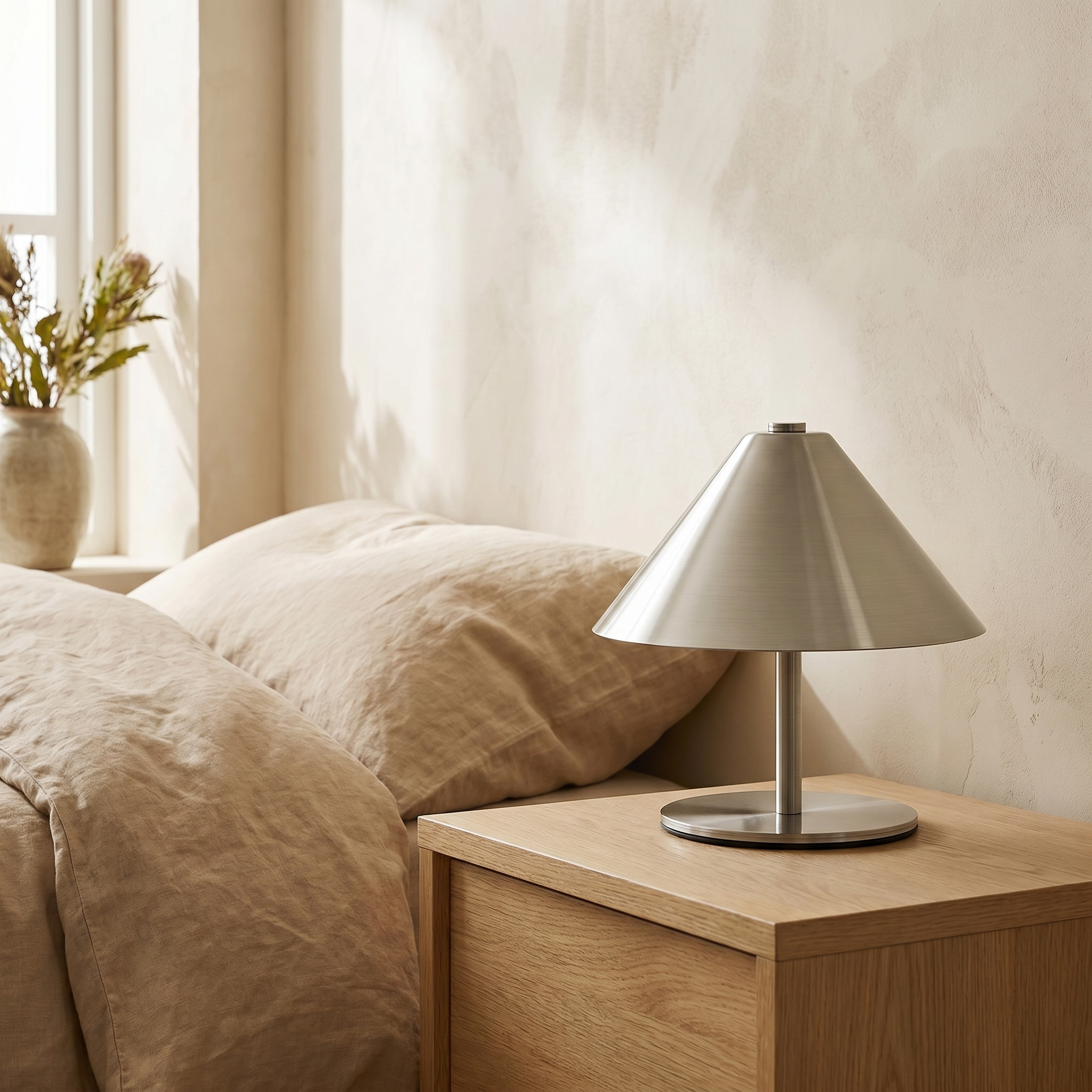 Rechargeable Touch Lamp, Iron and ABS, 3W LED, Three Color Temps, USB