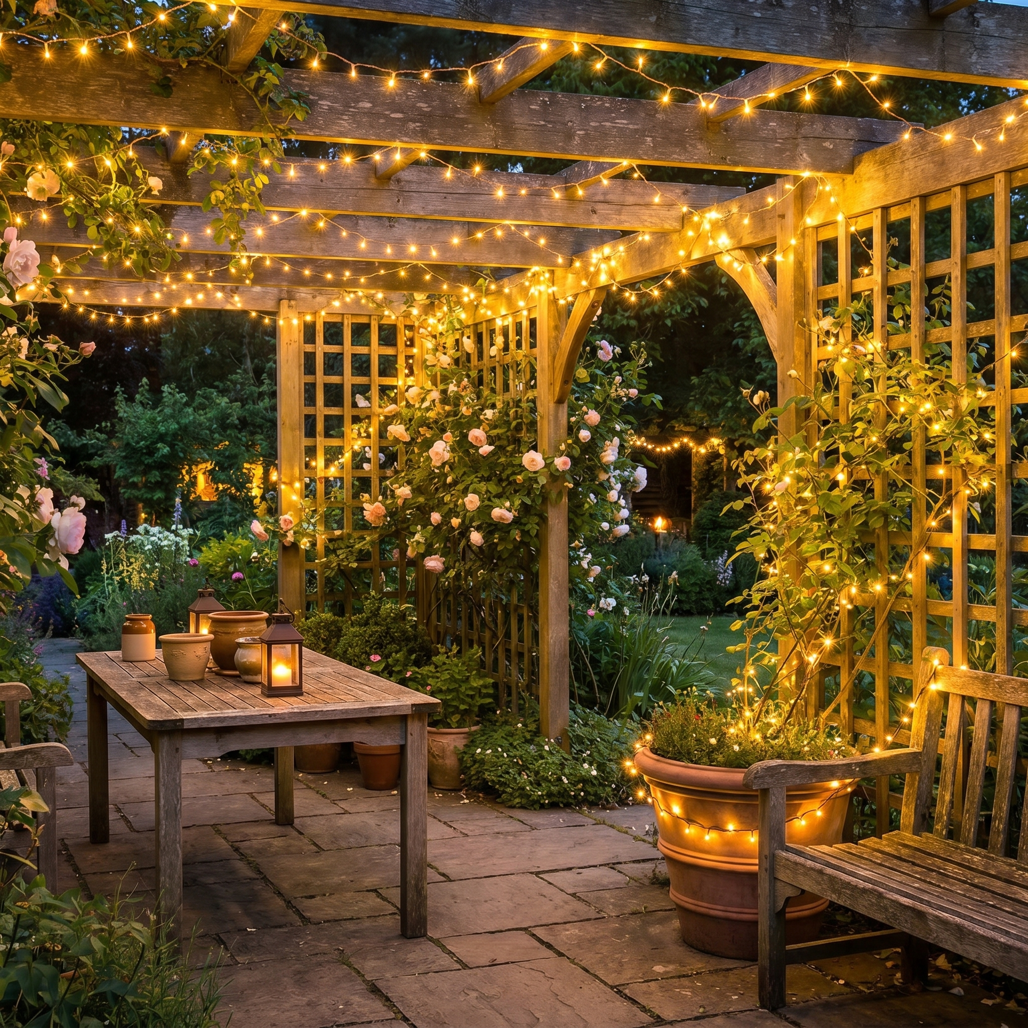 Solar String Fairy Lights, IP65 Waterproof, Copper Wire, 8 Colors