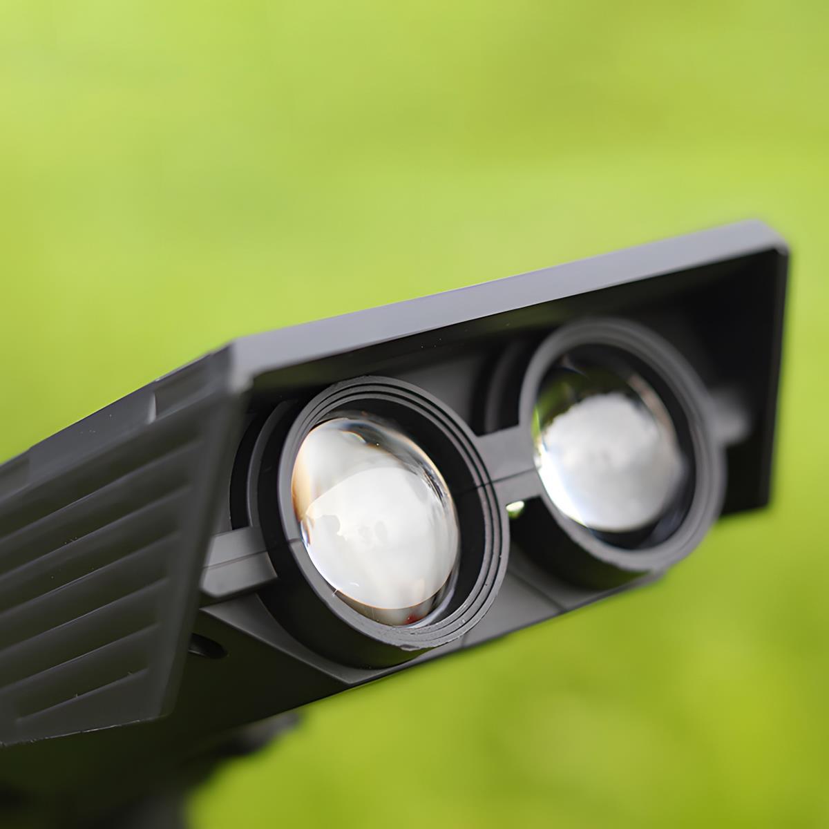 Solar LED Landscape Spot Light, Multi-Zoom, IP65 Waterproof